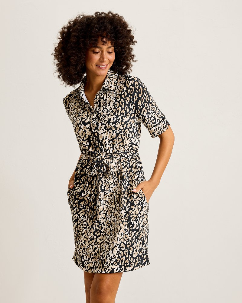 Aubrey Spotted Sea IslandZone Shirt Dress