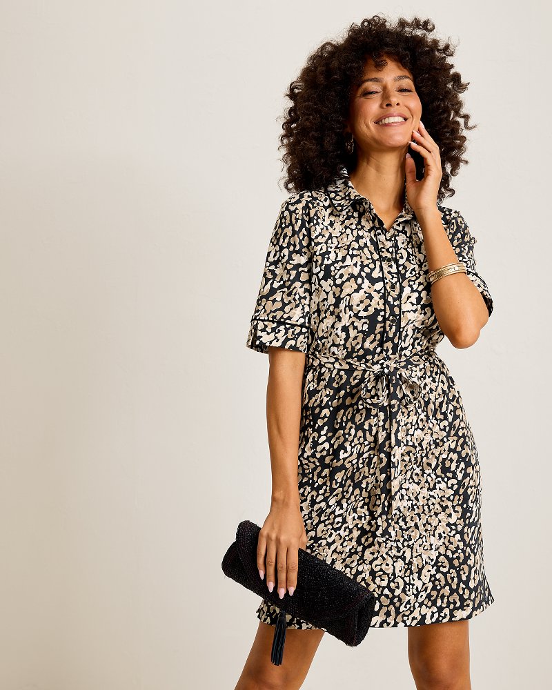 Aubrey Spotted Sea IslandZone Shirt Dress