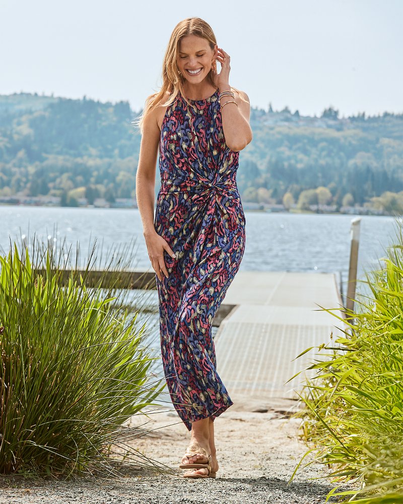 Jasmina Sunlit Seas Maxi Dress