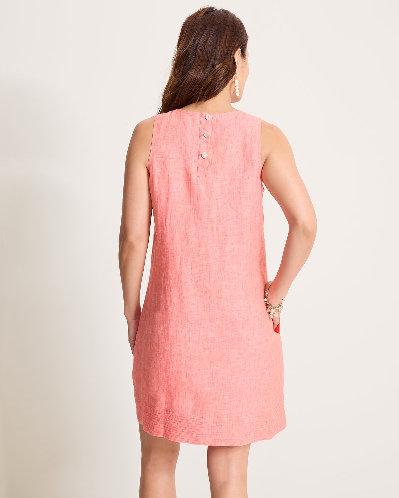 tommy bahama two palms linen dress Tommy Bahama Women's Two Palms Collared Linen Dress - White