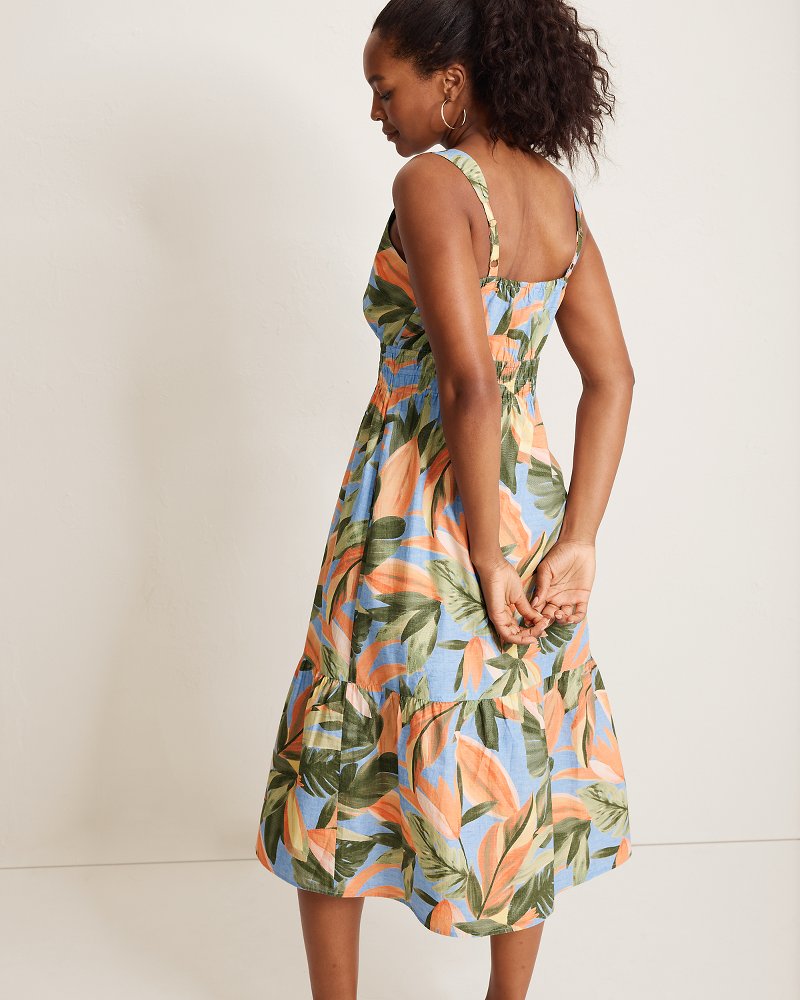 Beach Blooms Midi Dress thumbnail 3