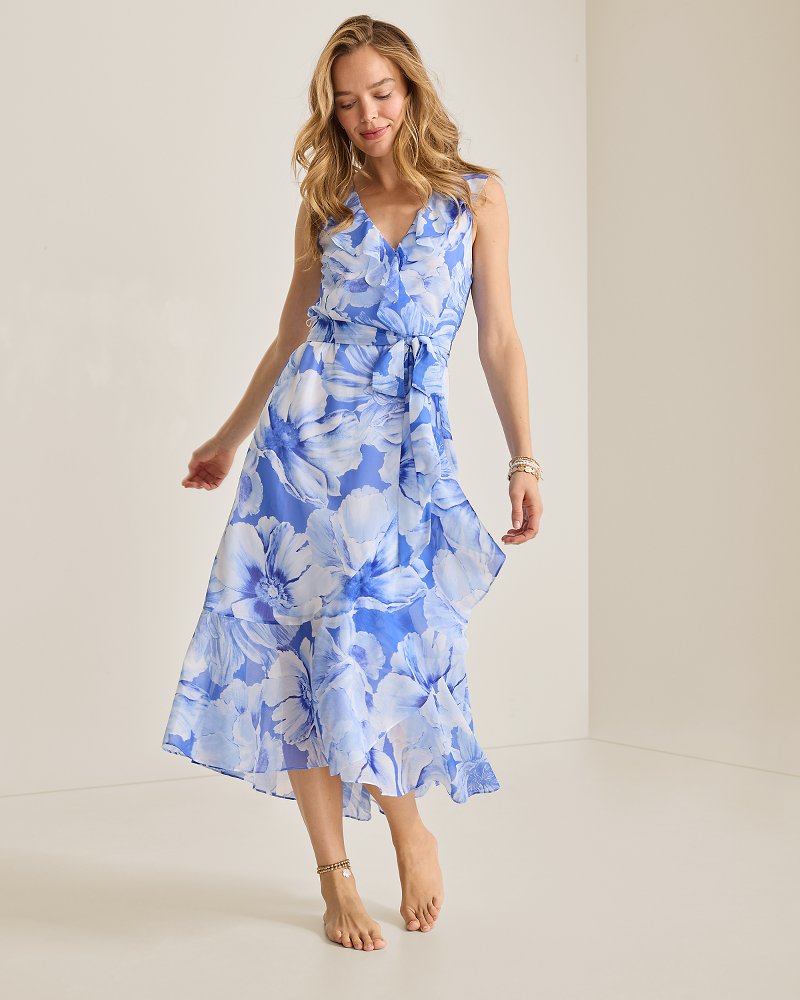 Island Blooms Maxi Dress