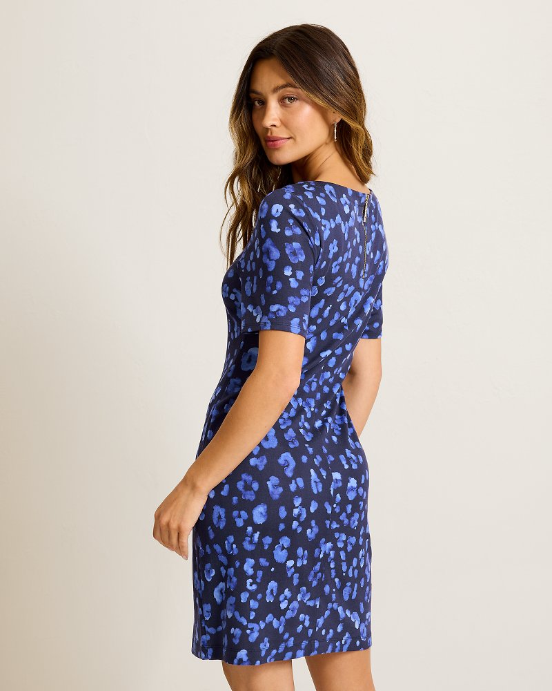 Darcy Lush Leopard Short-Sleeve Dress