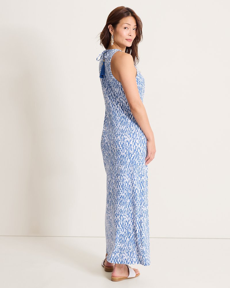 jasmina maxi dress Tommy Bahama Women's Jasmina Sunlit Seas Maxi Dress - Coastline