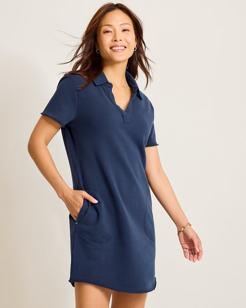 Marina Del Mar Short-Sleeve Dress