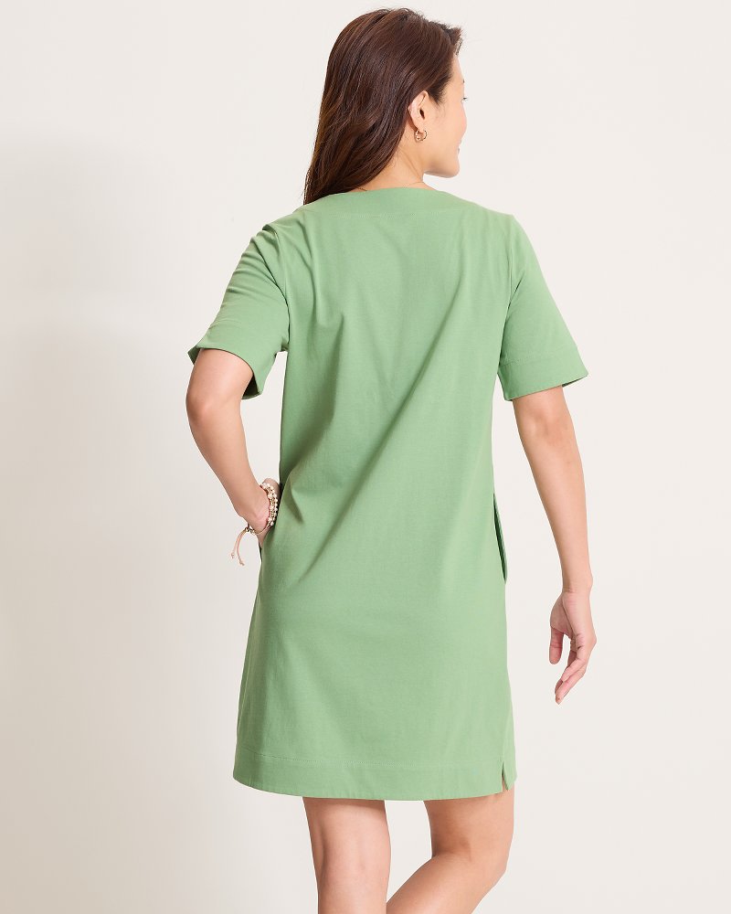 Islandscape Jersey Braided Trim Dress thumbnail 3