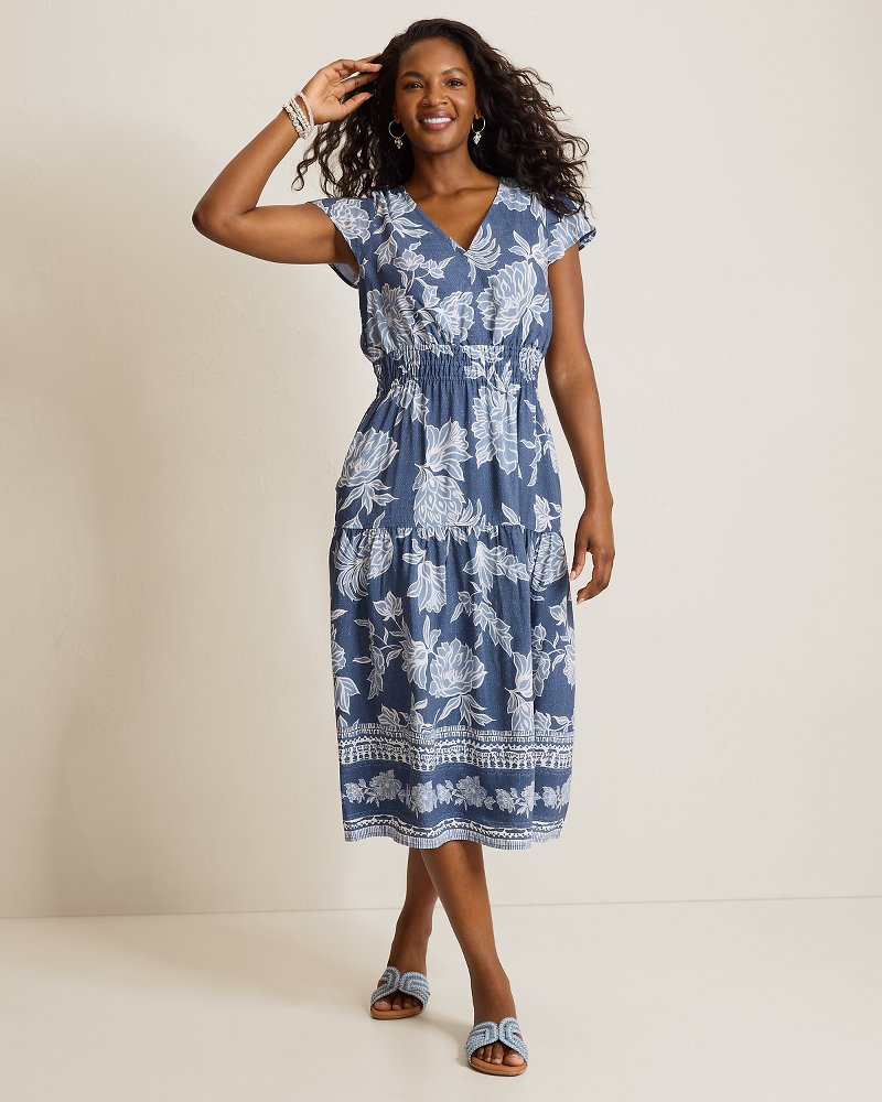 Breezy Blooms Midi Dress