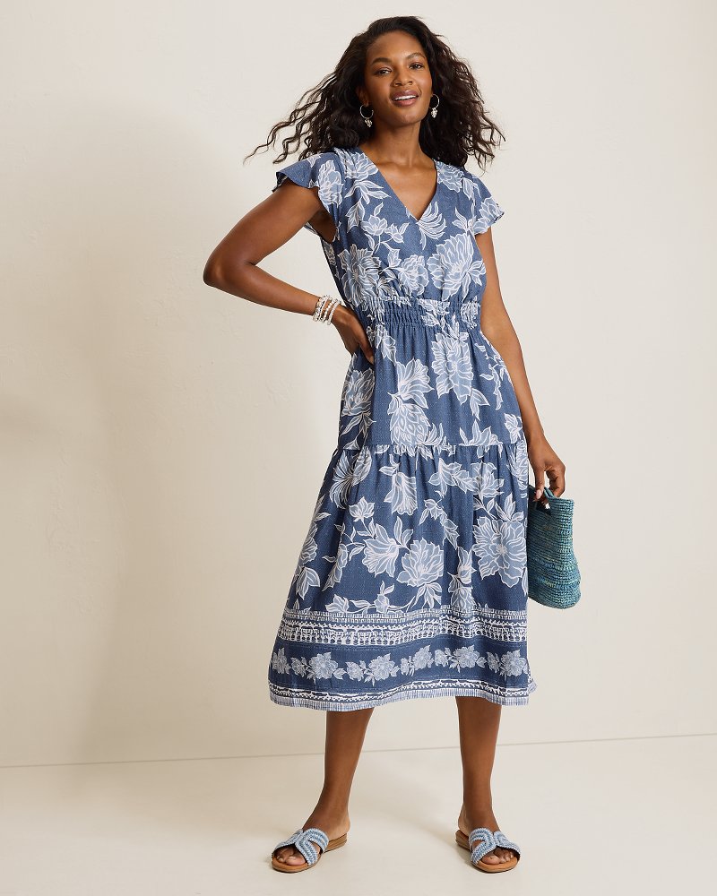 Breezy Blooms Midi Dress