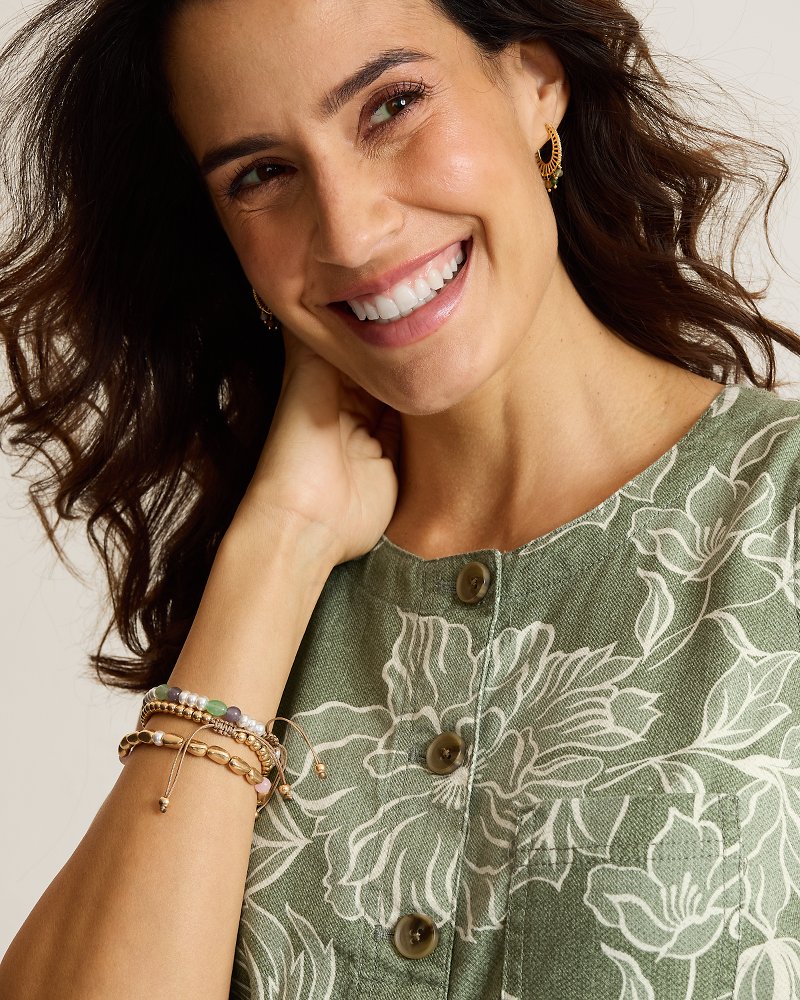 Palm-A-Dora Breezy Blooms Button-Up Dress thumbnail 5