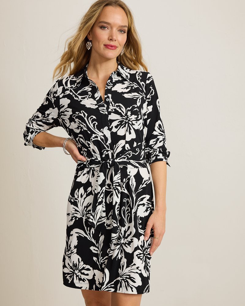 Carmela Botanical Breeze Long-Sleeve Dress