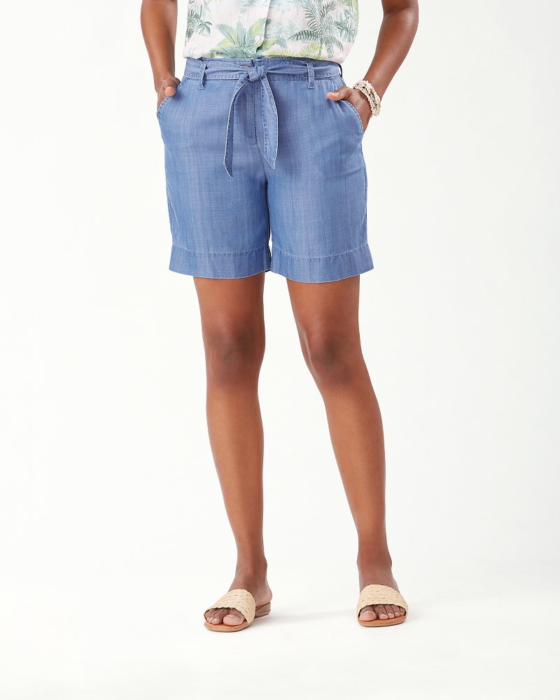 tommy bahama womens linen shorts