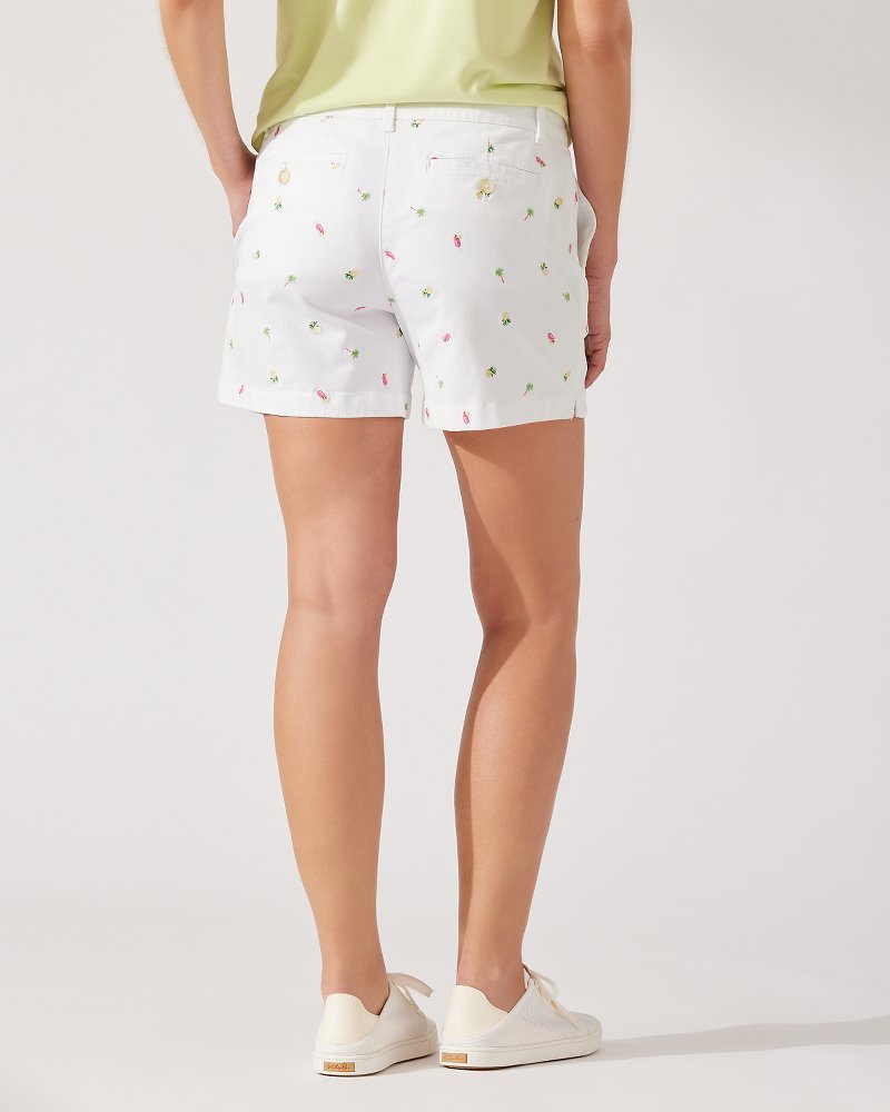 American stitch tropical print on sale shorts