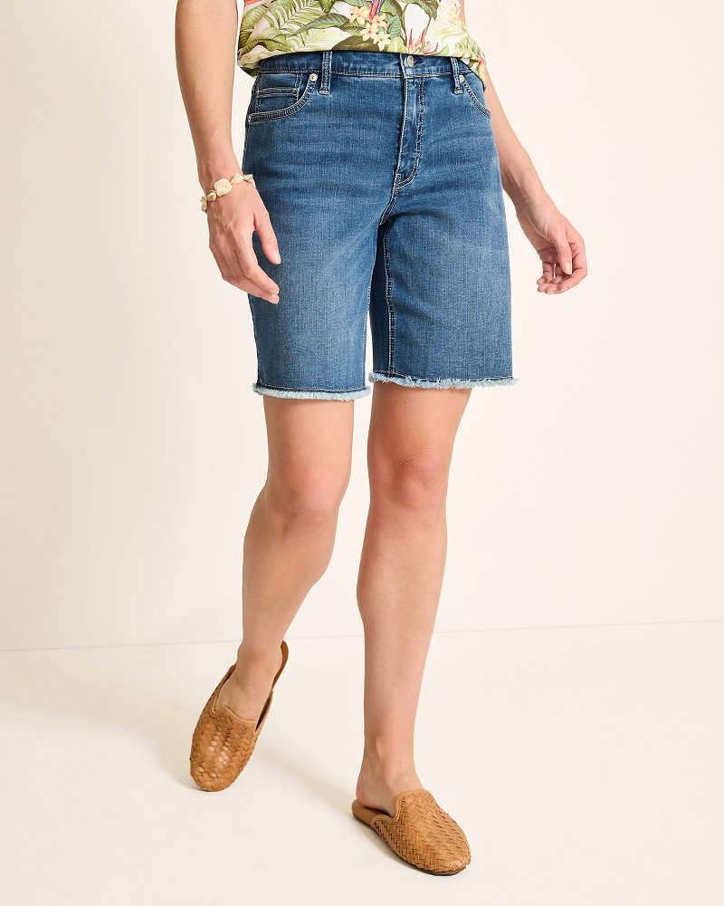 Cut off bermuda shorts on sale