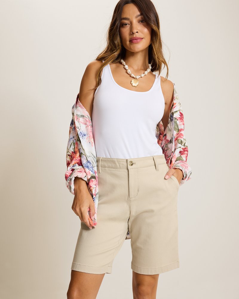 Boracay Bermuda Chino 10-Inch Shorts