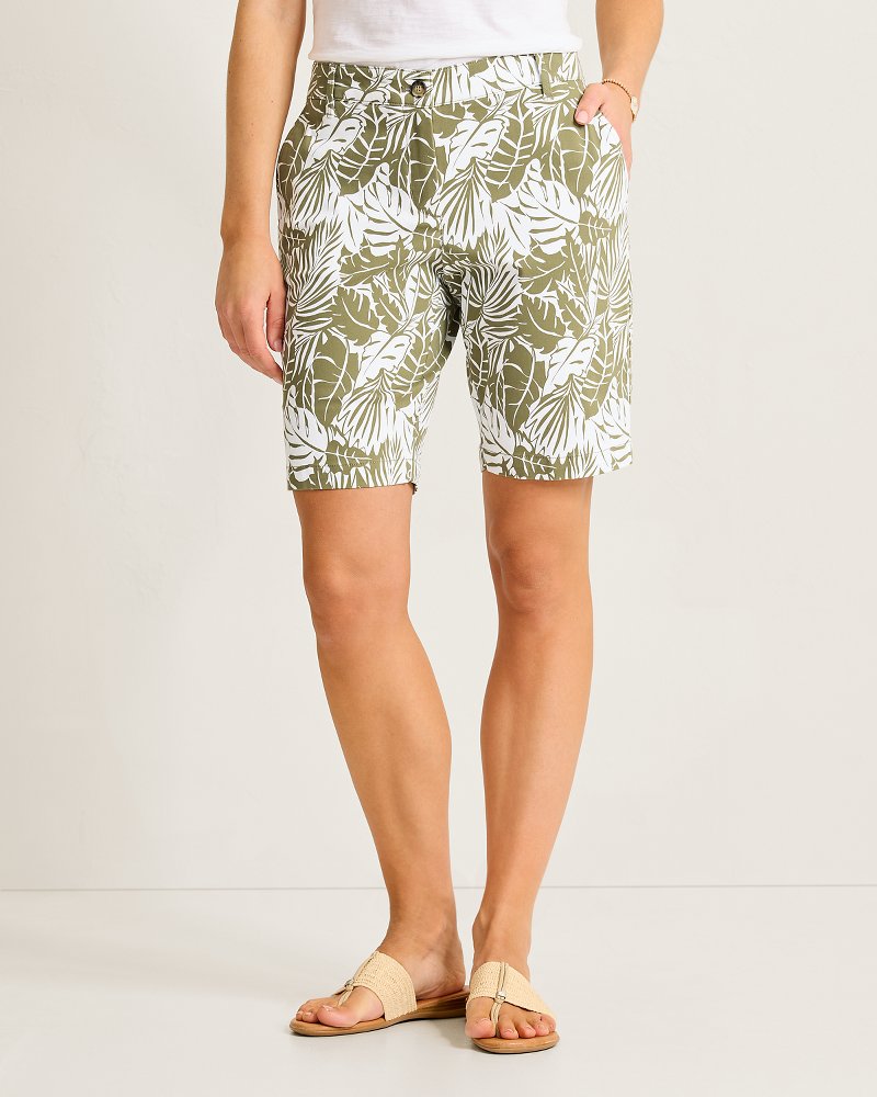 Boracay Palmae Beach Bermuda 10-Inch Shorts