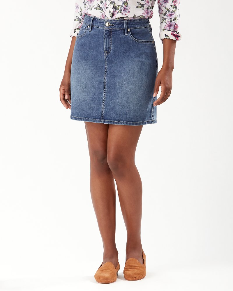 Boracay Indigo Short Skirt