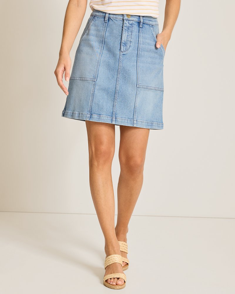 Denim Field Skirt