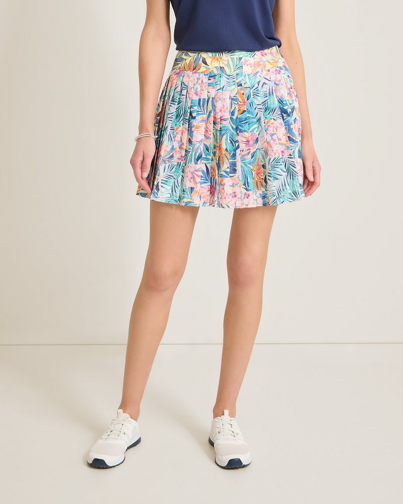 Bahama Coast Pleated IslandZone® Skort