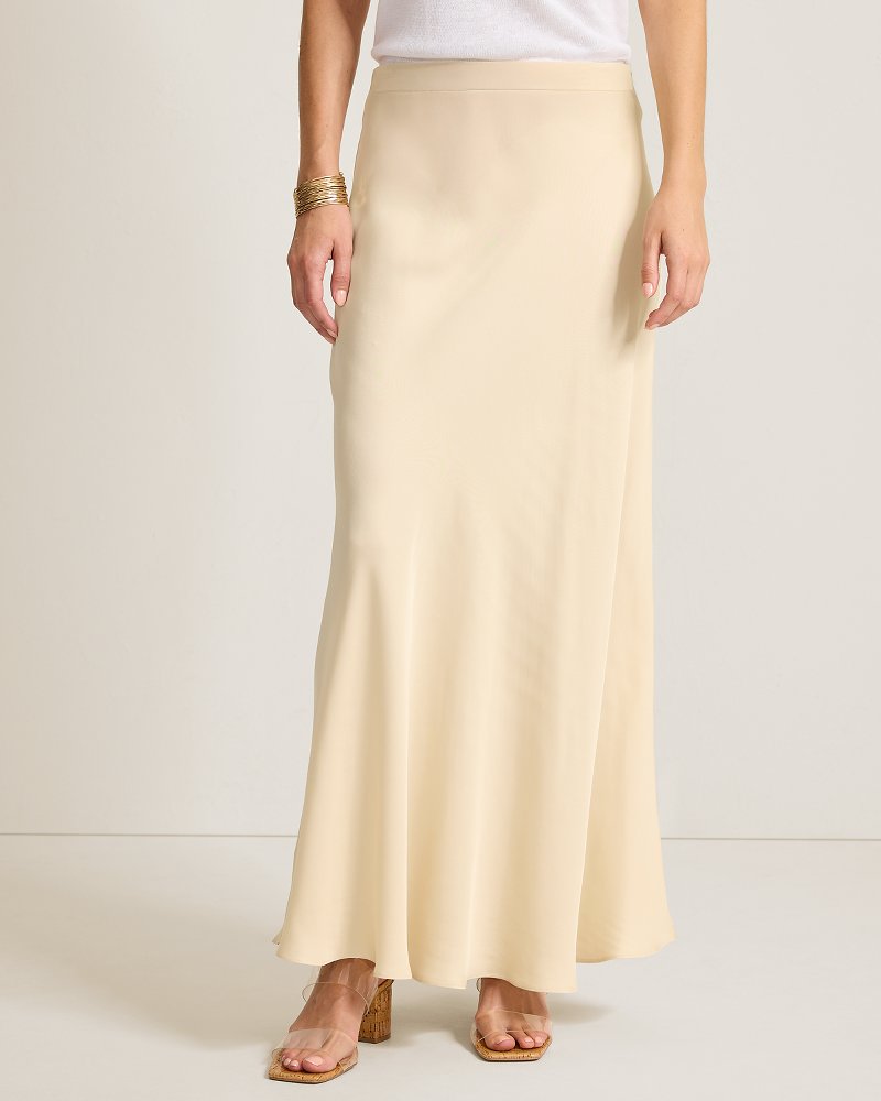Satin Maxi Skirt 