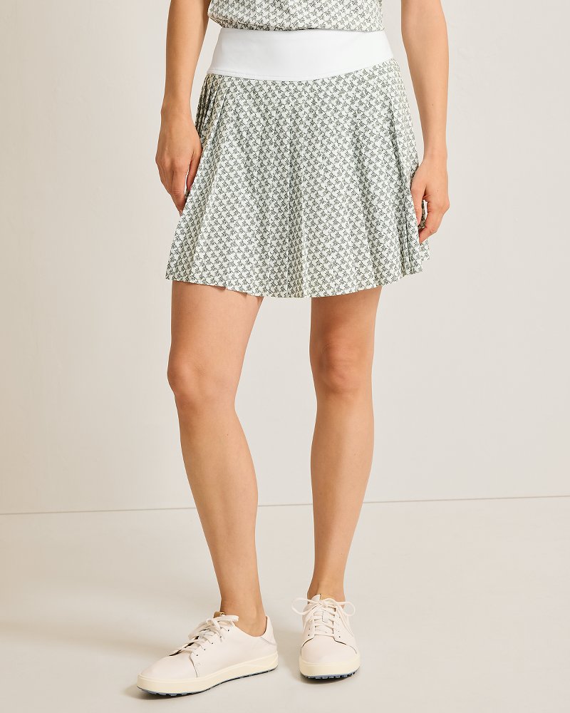 Thumbnail for Alicia Puerto Palms Pleated IslandZone Skort