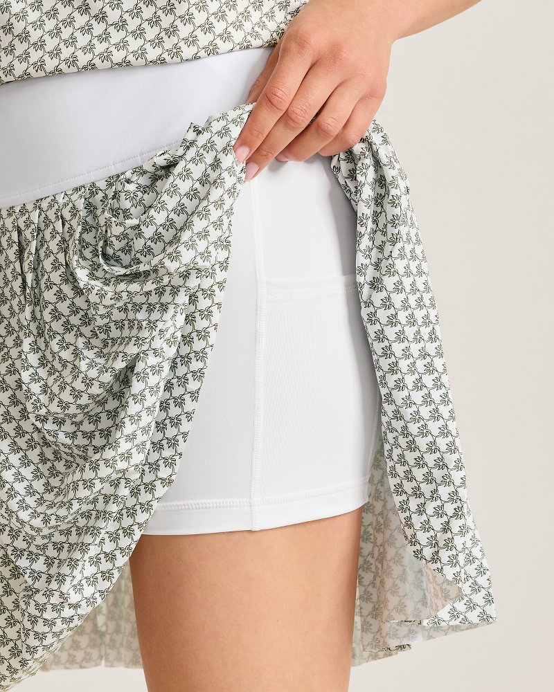 Thumbnail for Alicia Puerto Palms Pleated IslandZone Skort