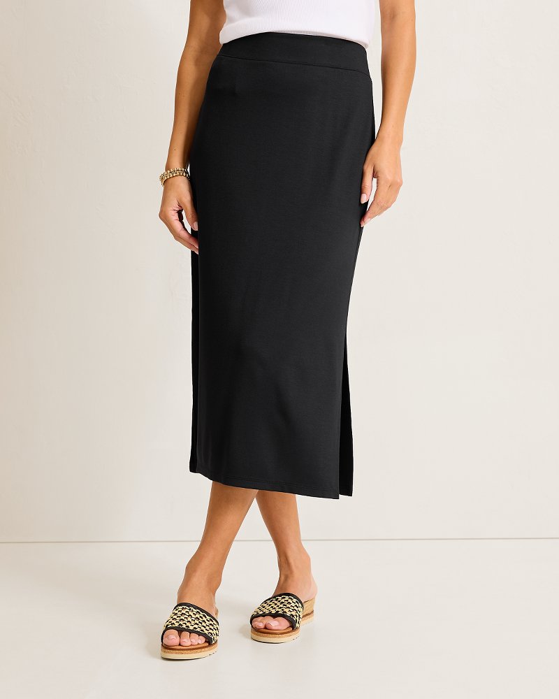 Drapey Midi Skirt