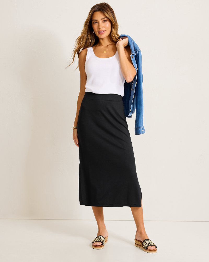Darcy Drapey Midi Skirt