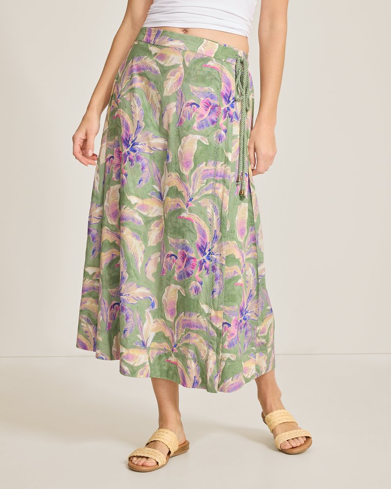 Norte Bloom Maxi Wrap Skirt