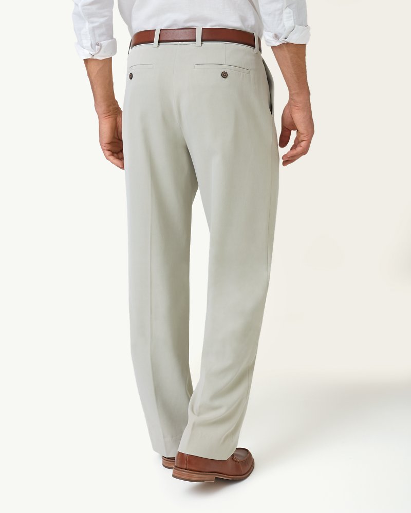 New St. Thomas Relaxed Double-Pleat Pants