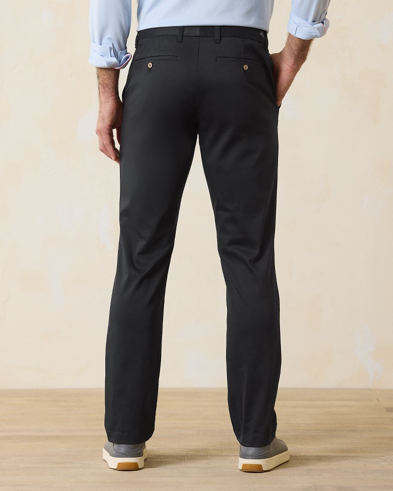 Boracay Flat-Front Chino Pants