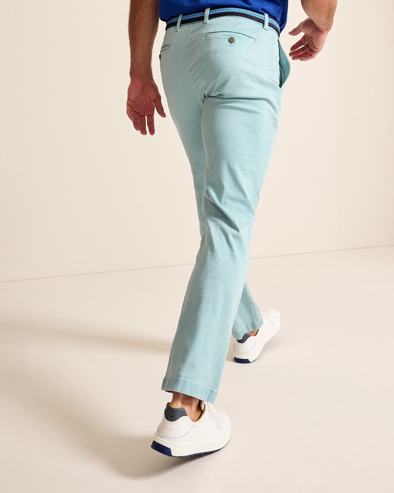 Boracay Flat-Front Chino Pants