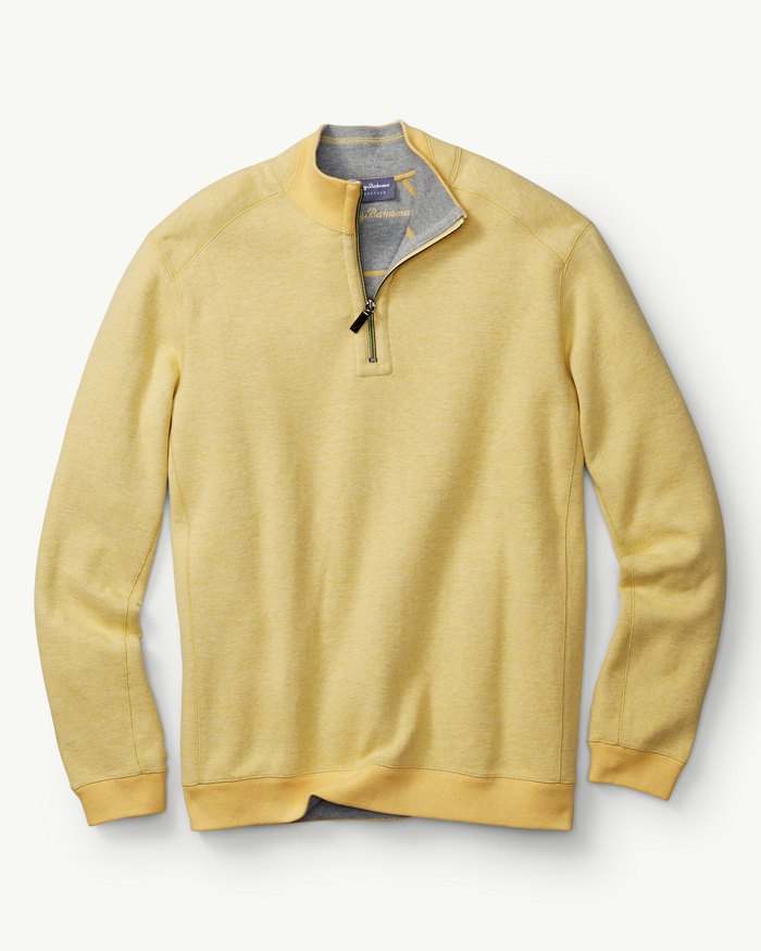 Tommy Bahama Fliptastic Half Zip Pullover Sweater