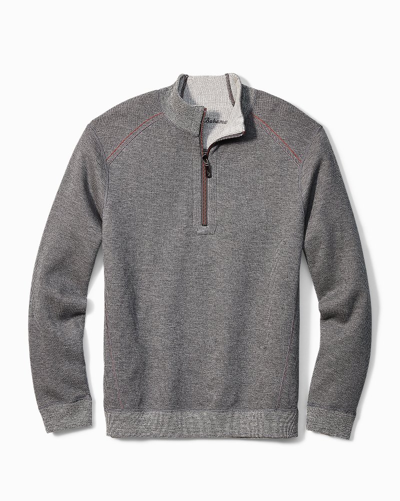 tommy bahama half zip sweater