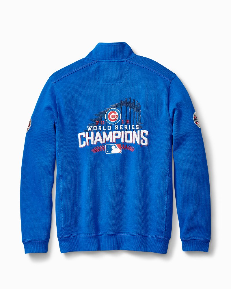 NEW! w/Tag. MLB CHICAGO CUBS HOODIE! 2016 WORLD SERIES (White) Sz