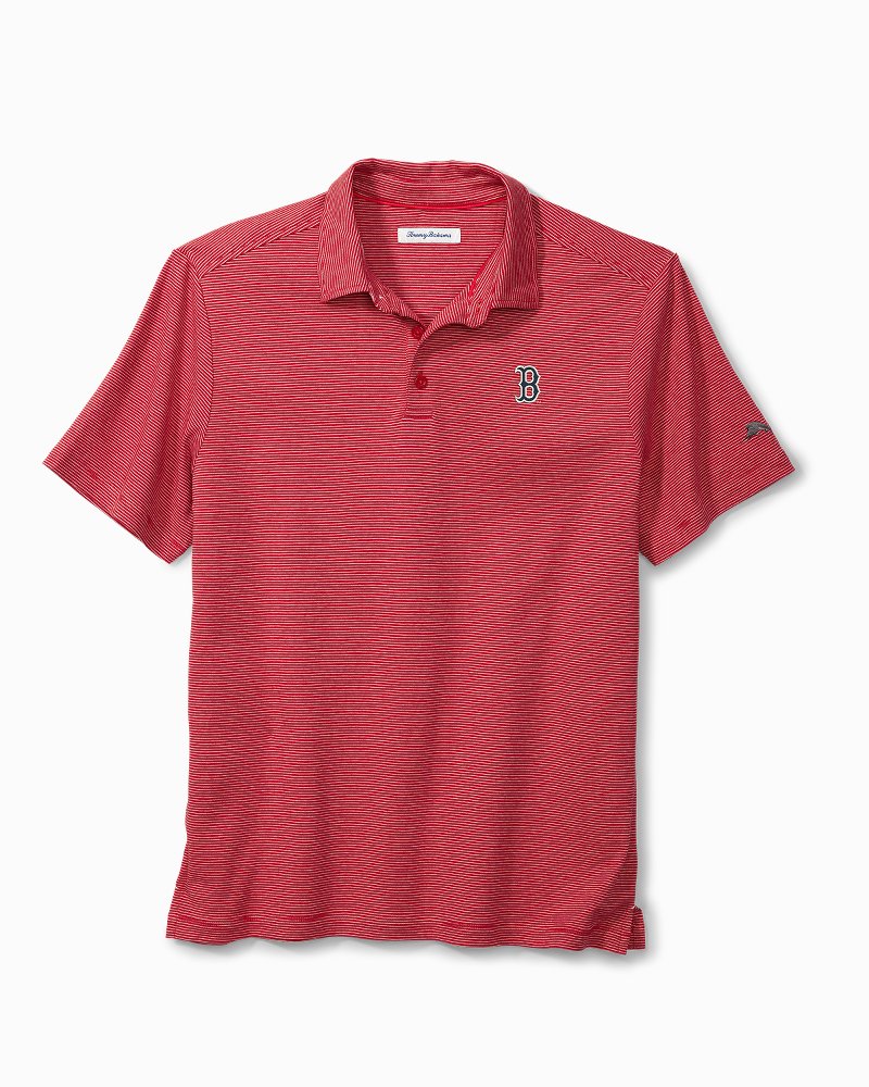 tommy bahama red sox half zip