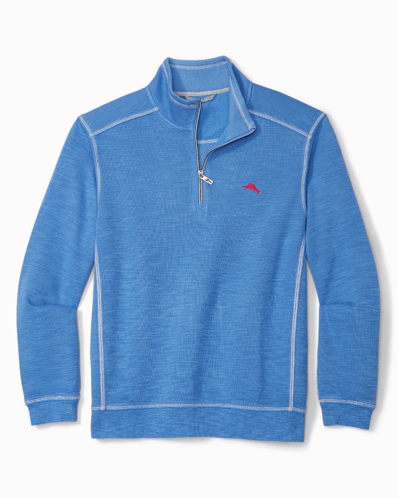 Tommy bahama clearance half zip sweatshirt