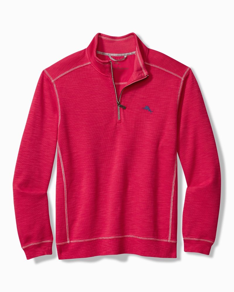 Big & Tall Tobago Bay Half-Zip Sweatshirt main image 1