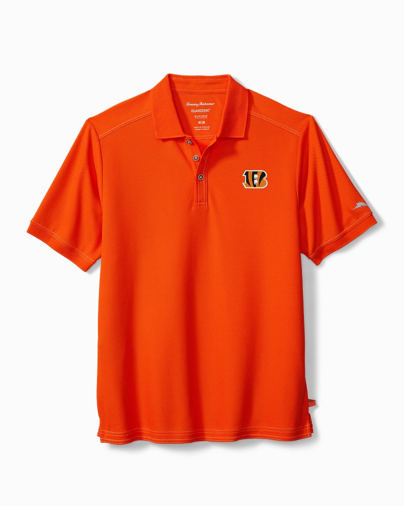 bengals golf polo