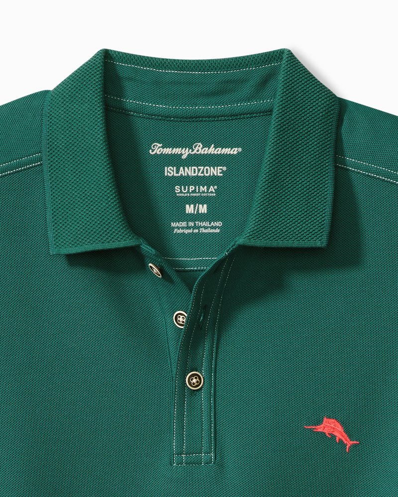 Texas Rangers Tommy Bahama Cooperstown Collection Sport Emfielder 2.0 Polo  - Royal
