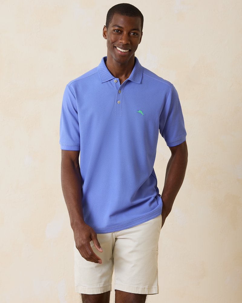 Tommy Bahama Big & Tall Men's Polo Shirt - Navy - L