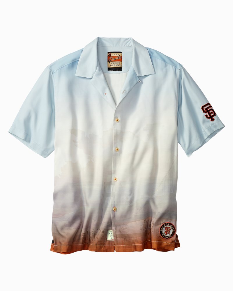 san francisco giants button up shirt