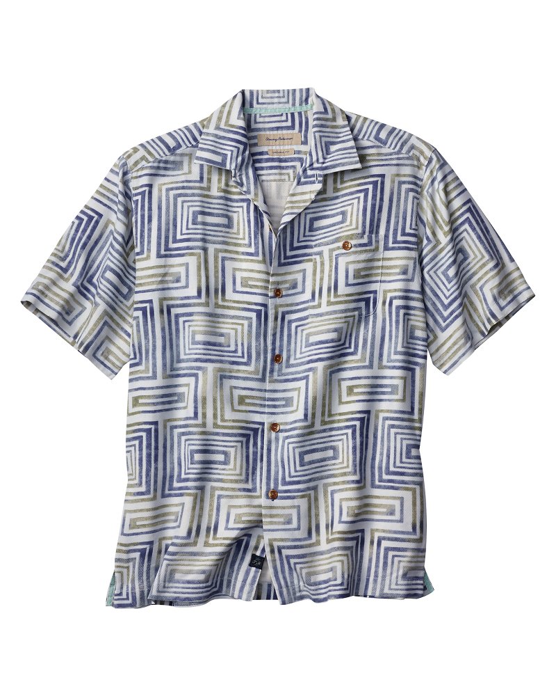 Tommy Bahama Geo-Tastic Silk Woven Shirt