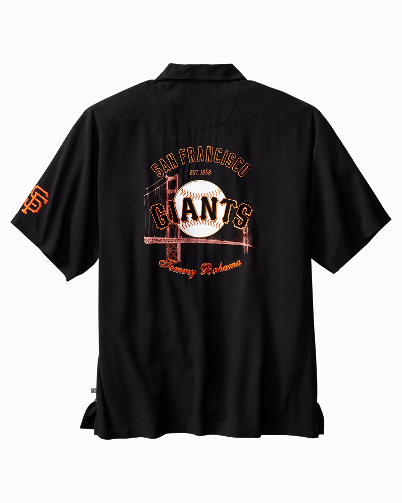 SAN FRANCISCO GIANTS MLB TOMMY BAHAMA Hawaiian Shirt And Short Set