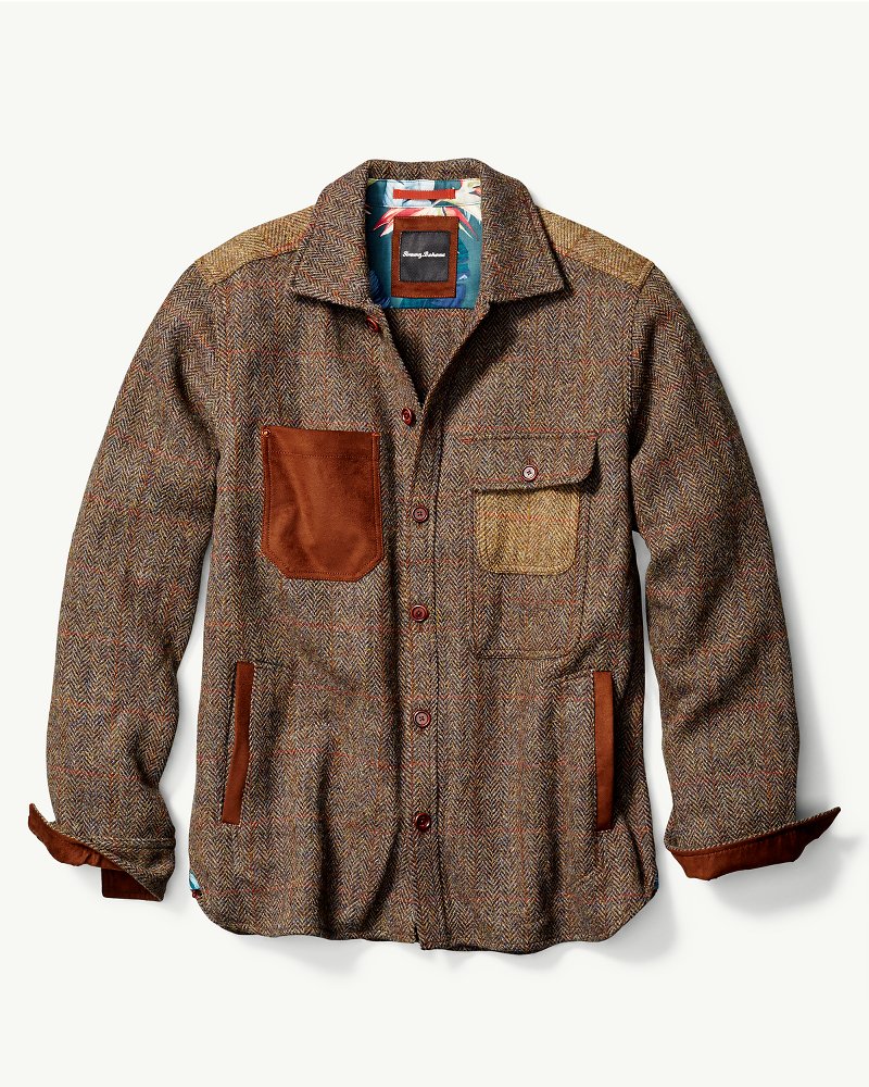 Harris Tweed Shirt Jacket