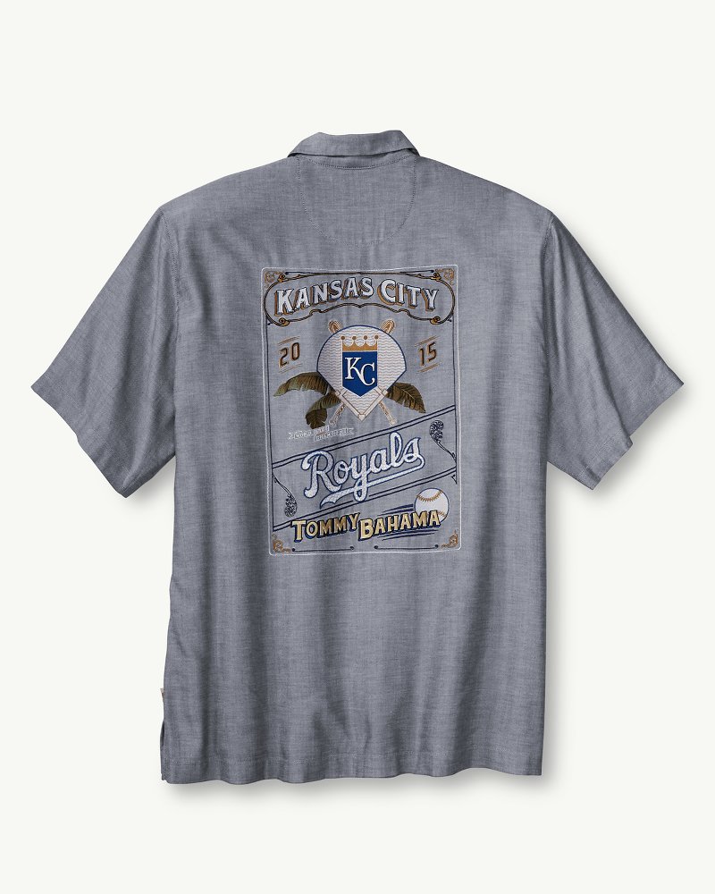 MLB® Royals Ocean Oxford Camp Shirt