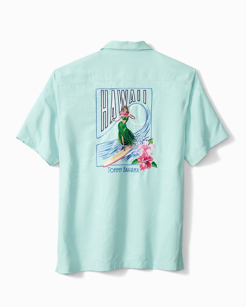 Let's Surf Hawaii Camp Shirt