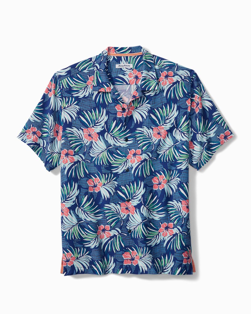 Hot Tropics Silk Camp Shirt