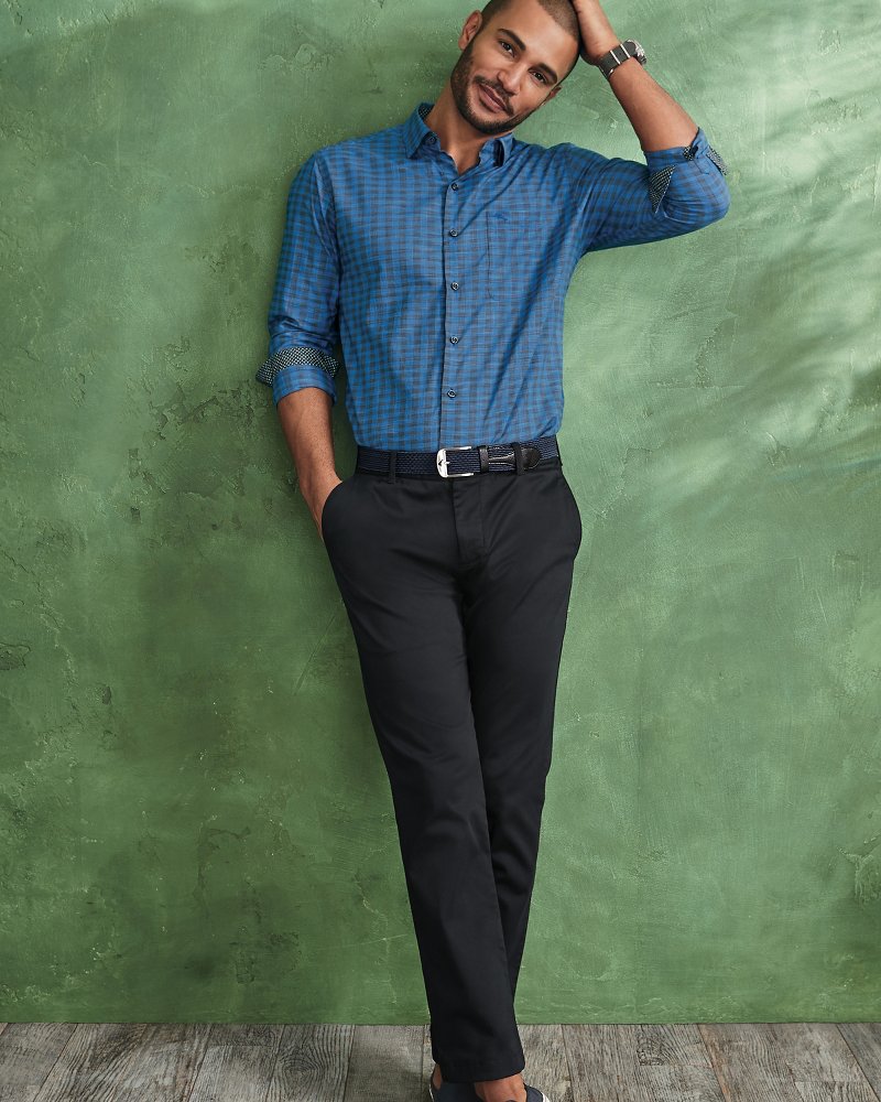 Newport Coast Cimarron Check IslandZone® Shirt