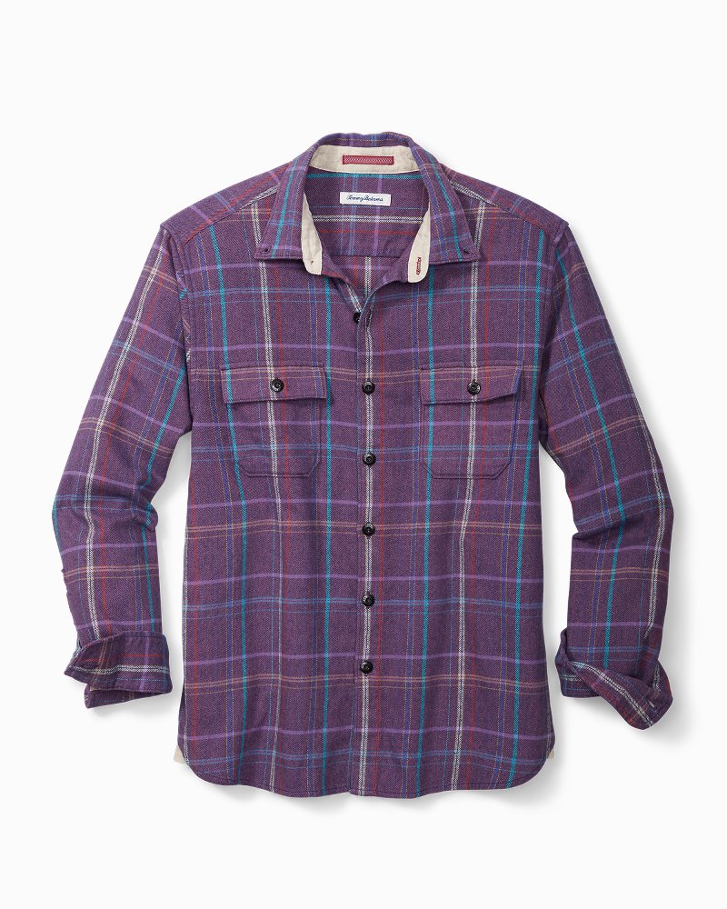 Tommy bahama store flannel shirt