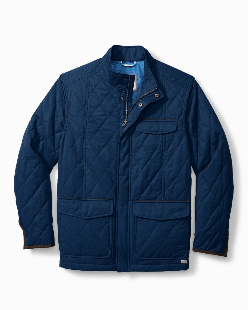 Tommy bahama quilted store jacket